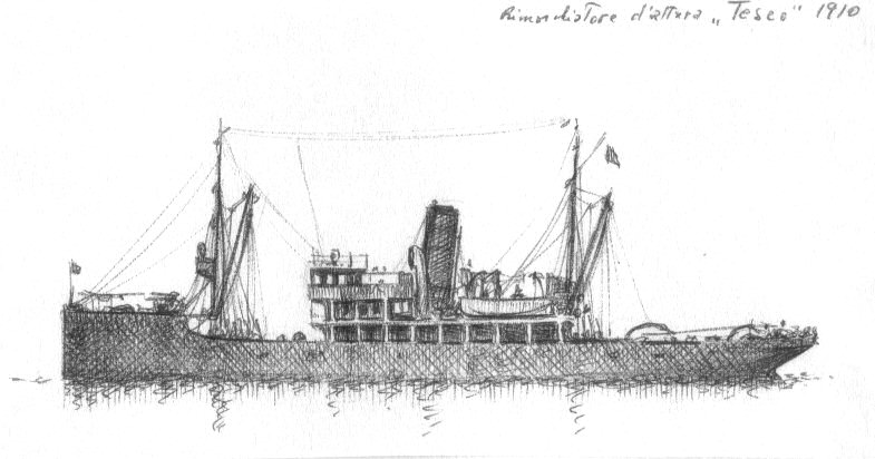 1910 - Rimorchiatore d'altura 'Teseo'